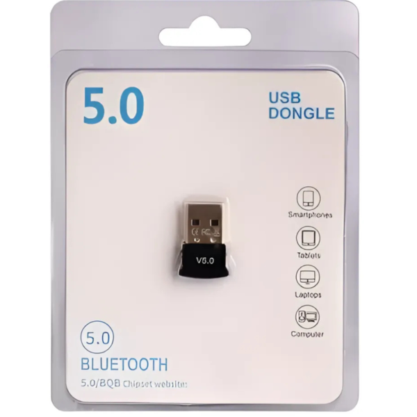 Bluetooth USB Adapter Bluetooth Version 5.0 Office Connector Device for PC Laptop